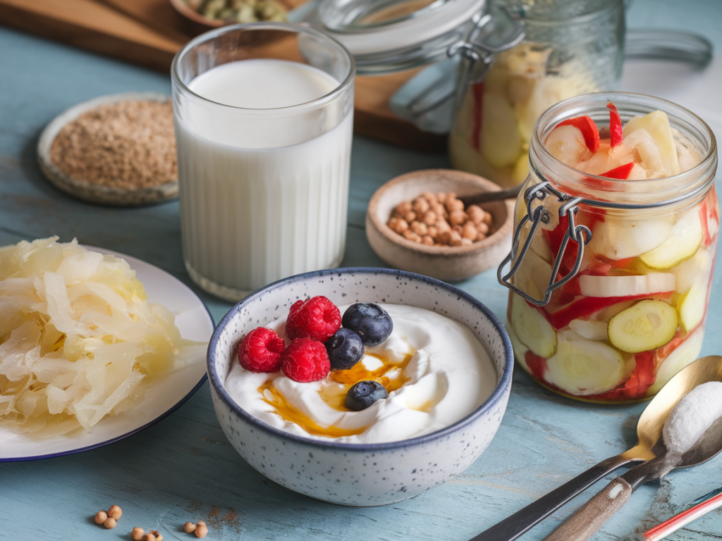 So bauen sie in sieben tagen mit kefir und präbiotika eine ruhige verdauung auf