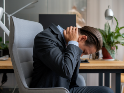 Welche drei gezielten dehnübungen im Büro akute Nackenverspannungen in 10 Minuten lösen