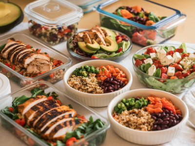 Wie ein 7-tägiger meal-prep-plan mit einfachen vorlagen Ihren Wochenstress beim Essen eliminiert