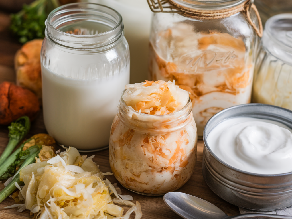 Fermentiert oder nicht? Kefir, Sauerkraut und Joghurt im Vergleich für Ihre Verdauung